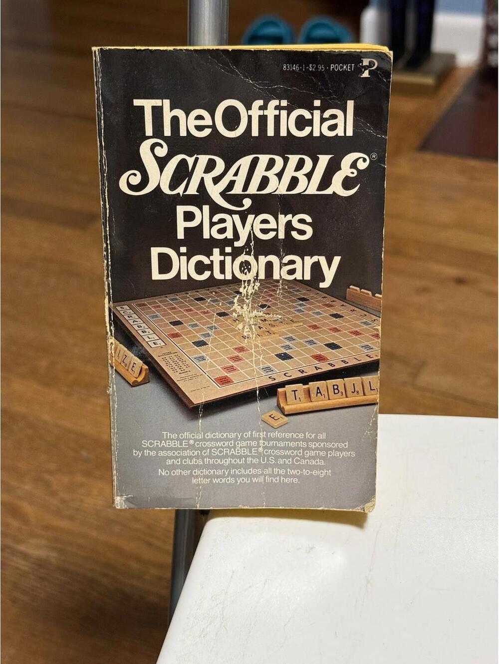 The Official Scrabble Players Dictionary 1979 Vintage Good Condition